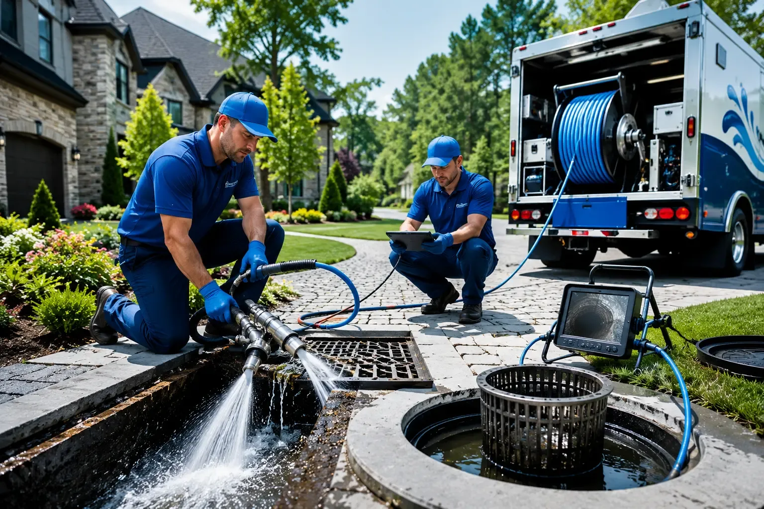 Local outdoor drain cleaning professionals in Galena, IL