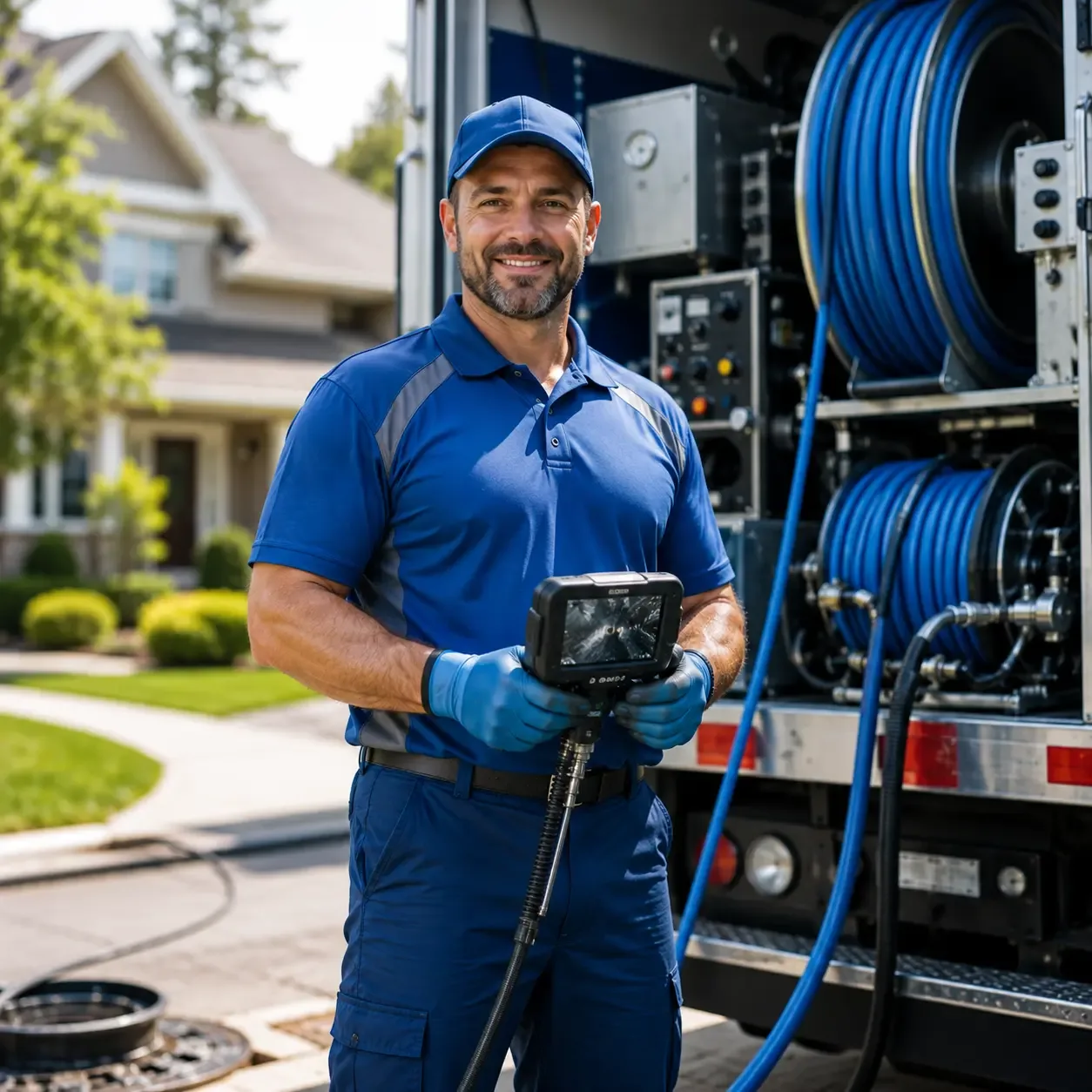 Local outdoor drain cleaning specialists in Galena, IL